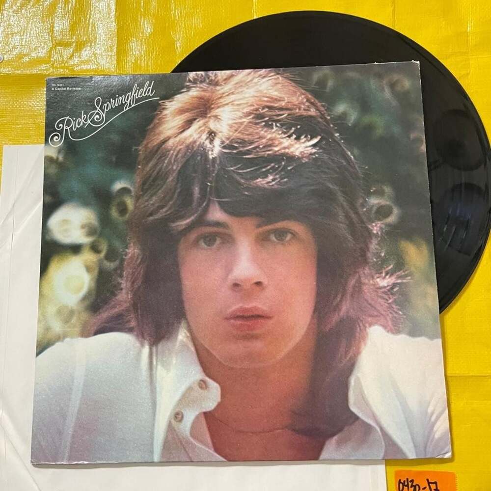 Rick Springfield Beginnings Vinyl LP Capitol Re-Issue